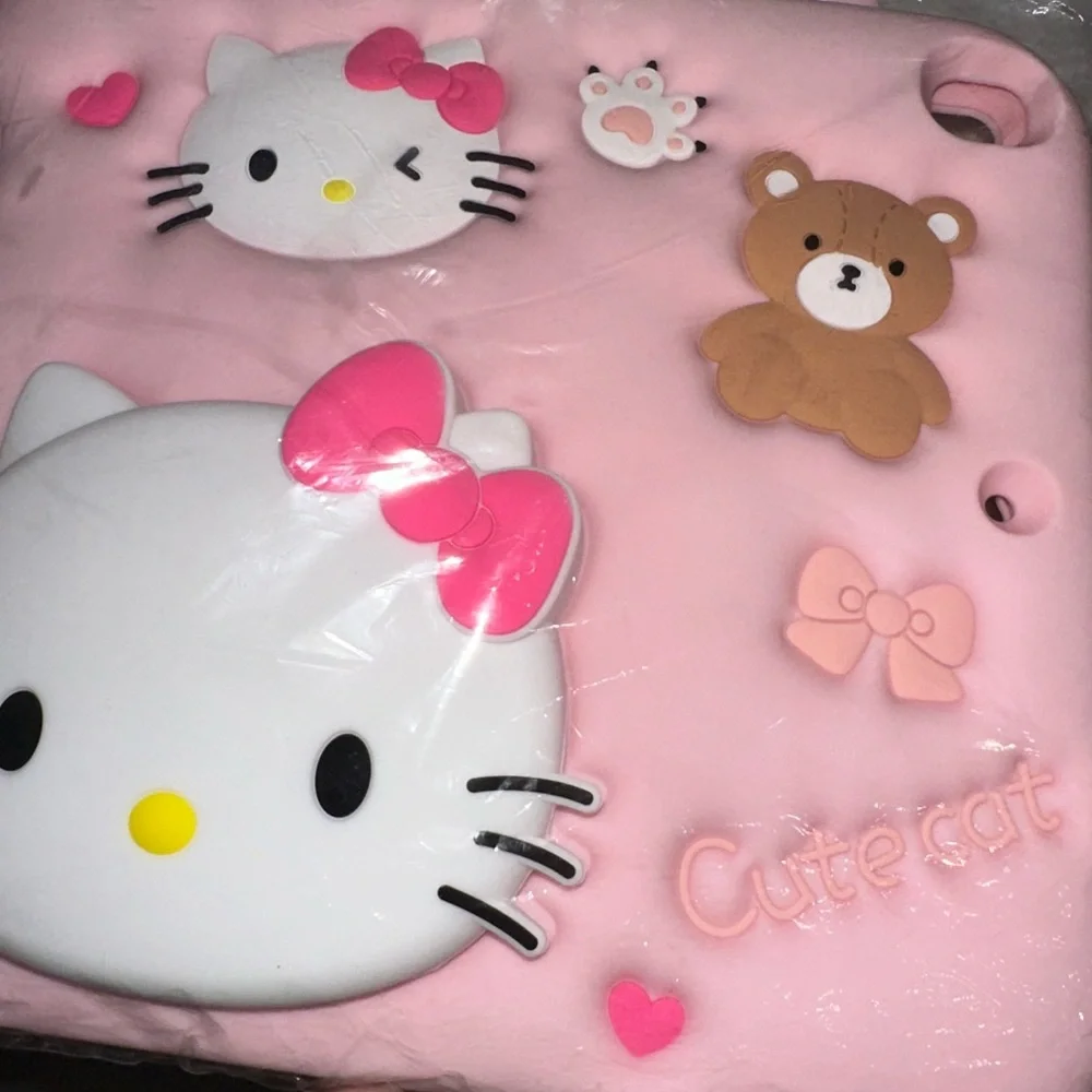 Pink Hello Kitty Tablet case with strap